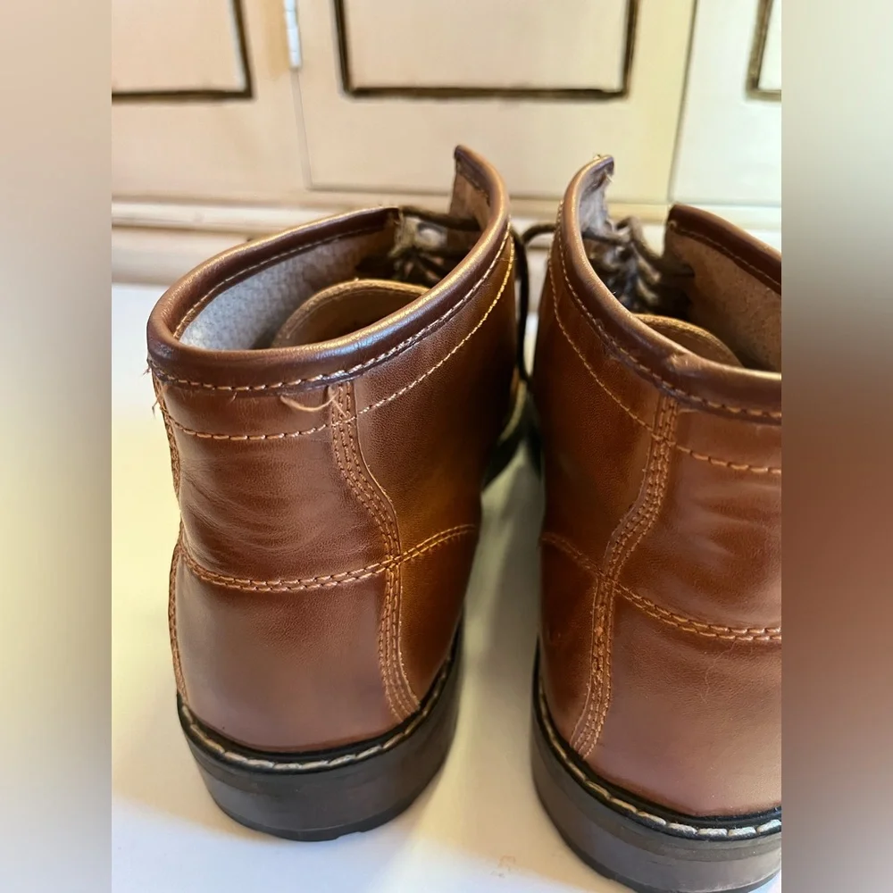 Men’s Leather Steve Madden Gantry Chukka Boot-10.5-Brown Lace up boots Casual